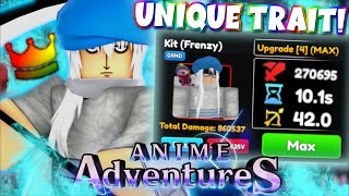 *UNIQUE* MAX Kite (Frenzy) Secret Is INSANELY OP! - Anime Adventures!