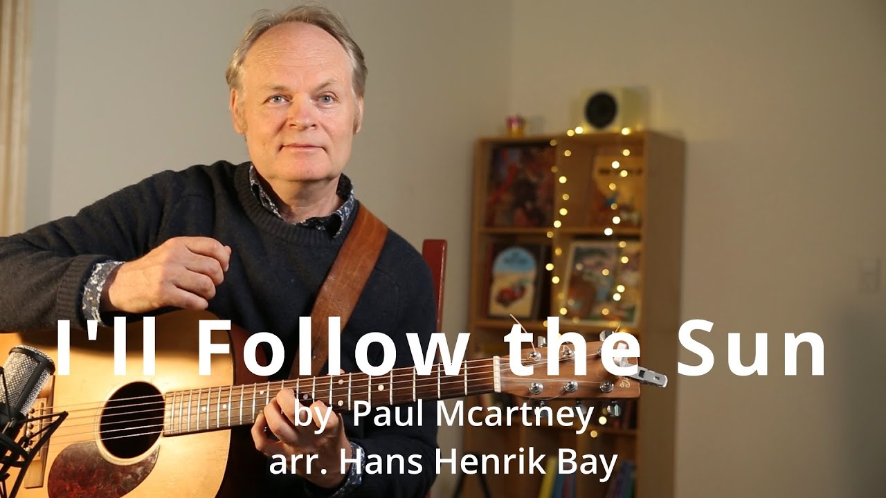 I ll follow the sun paul mccartney acoustic fingerstyle jazz