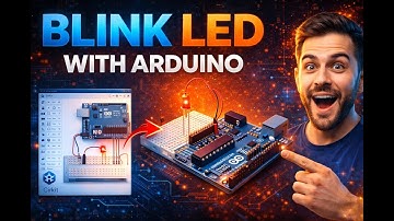 Arduino Uno LED Blinking Tutorial | Frist Project in Cirkit Designer IDE