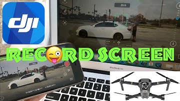 🎥DJI Mavic Pro: 🔴Record iPhone Screen While in DJI Go App Flying | Not AirShou App | Quick Review