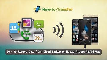 How to Restore Data from iCloud Backup to Huawei P8Lite / P8 / P8 Max