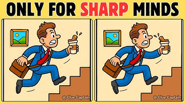 🧠 Only for Sharp Mind! Hard Level Spot the Difference Challenge