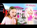 Living in barbie dream house for 24 hours