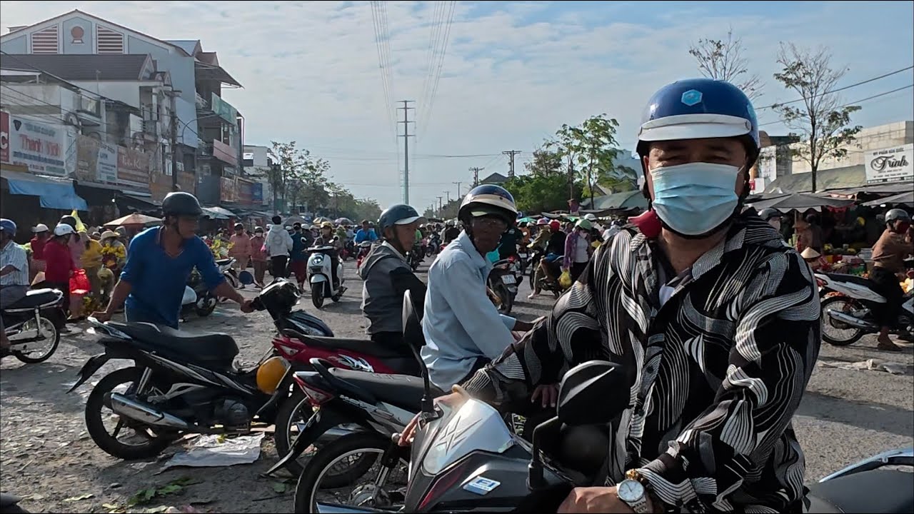 CHỢ SÓC XOÀI AN GIANG NGÀY 28TẾT