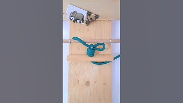 Quick Release Elephant Stopper Knot #knot #camping #shorts