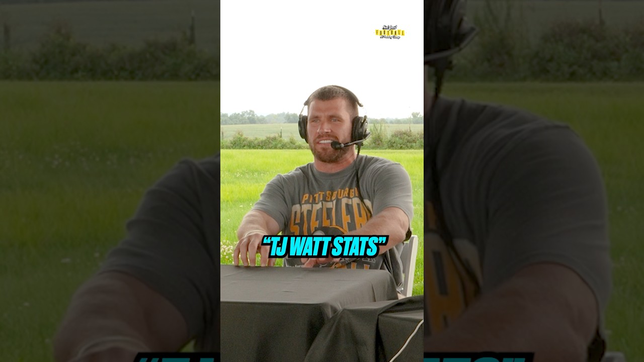 Cam knew what he was doing with that question 😂#steelers #tjwatt #nfl
