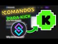 CREA COMANDOS para tu CHATBOT de KICK con STREAMERBOT ✅🤖