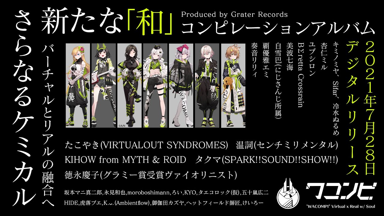 うぶごえ ワコンピ2 ワコンピ Unleashed 制作プロジェクト