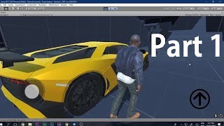 How to make android third person system in Unity and Playmaker_Part_1