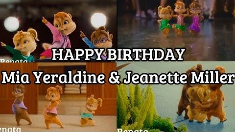 The Chipettes - Titanium (HBD 💖Mía Yeraldine💜 & Jeanette Miller)
