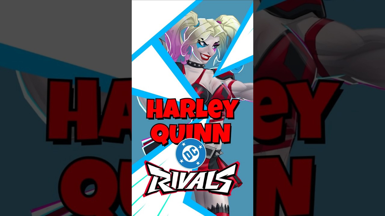 DC's Harley Quinn As A Marvel Rivals Epic Redesign #art #characterdesign #drawing#marvelrivals