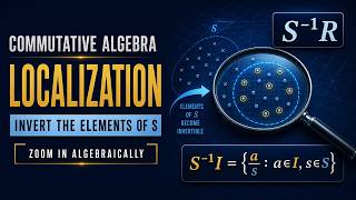 Algebraic geometry Localization of ring and its ideal