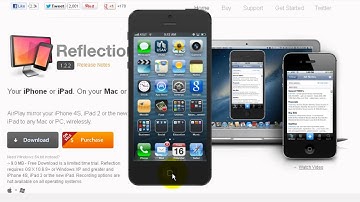 Project (Mirror) iPhone on Computer Screen with Reflection App -- No Jailbreak Required