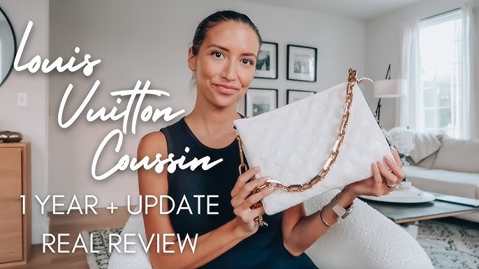 LV Coussin pm bag: honest review after two months of use – laura zier