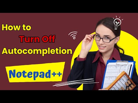 How to Turn Off Autocompletion in Notepad++ _ آموزش نوت پد پلاس پلاس_ غیر فعال کردن اتو کامپلیشن