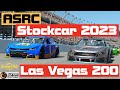 ASRC on rFactor 2 LIVE: "Nascar" Las Vegas 2023