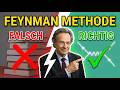 Hör auf, falsch zu lernen: Feynmans echte Methode, um jedes Thema SCHNELL zu meistern