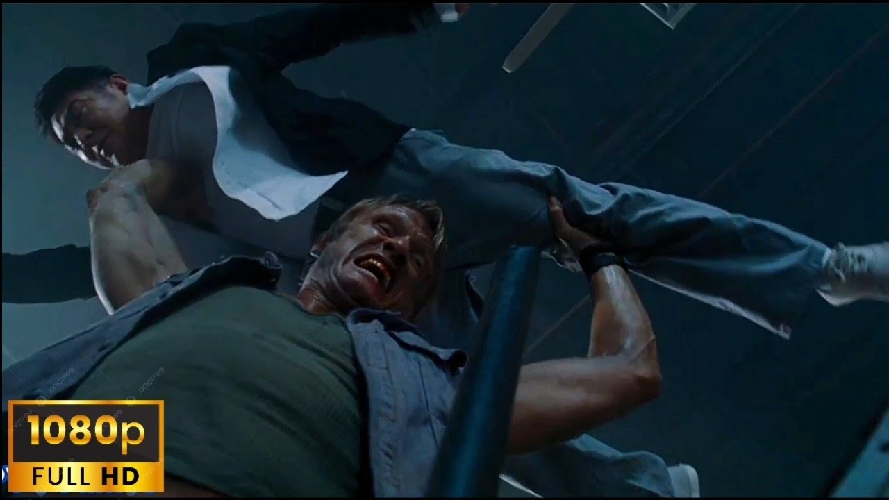 Os Mercenários (2010) - Parte 12 Jet Li vs Dolph Lundgren  (HD)