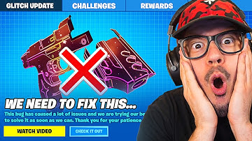 NEW *SHOCKWAVE PISTOL* in FORTNITE! (Crazy Glitch)