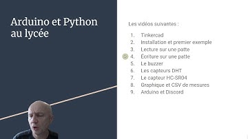 Arduino et Python au lycée avec Pymata4 : partie 00