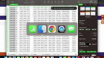 Beta calculation in Excel using SLOPE formula