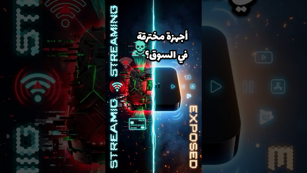 جهاز أندرويد TV رخيص قد يدمّر شبكتك ويسرق حسابك البنكي! #الأمن_السيبراني #cybersecurity #Android_TV