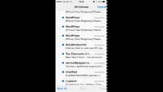 IOS 7.0.4 Easy Email Selection & Delete App screenshot 5