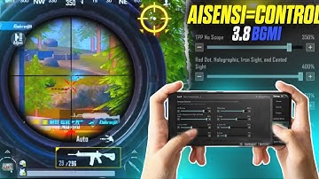 Best Sensitivity for Smooth + Extreme in BGMI🔥 | Zero Recoil😱 Settings!⚡#pubgnewsensitivity #bgmi