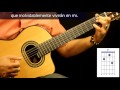 Cómo tocar "Inolvidable" en guitarra, de Julio Gutiérrez / How to play "Inolvidable" on guitar