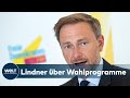 BUNDESTAGSWAHL 2021: "Wir glauben, es fehlt an Freiheit in unserem Land!" - Lindner I WELT Interview