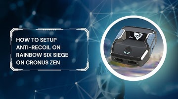 HOW TO ENABLE ANTI-RECOIL FOR RAINBOW SIX SIEGE ON CRONUS ZEN *UPDATED TUTORIAL* 2023 *READ DESC*