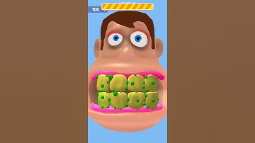 Teeth Runner 3D 🦷🧑🏼‍🔬🧼🧹Gameplay Walkthrough All Levels Android İos Part 3 #shorts