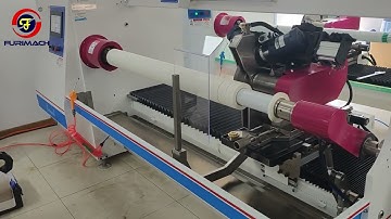 roll cutting machine for masking tape|tape cutting|bopp|cutting machine