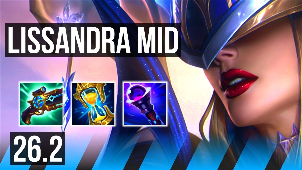 LISSANDRA vs KATARINA (MID) | 62K damage | EUW Challenger | 26.2