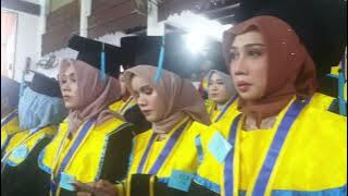 hymne aceh mulia di acara wisuda fakultas Jabal Ghafur sigli