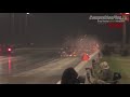 LIGHTS OUT 9 - LDR RACER JAROD WENRICK PUTS IT INTO THE WALL
