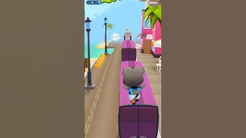 Best Funny Fails Talking Tom Gold Run Android iOS Gameplay #talkingtom #shortfeed #shorts