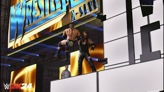 WWE 2k24 - The Undertaker vs. Triple H | Wrestlemania X-7