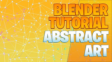 Abstract art - Blender and Photoshop Tutorial