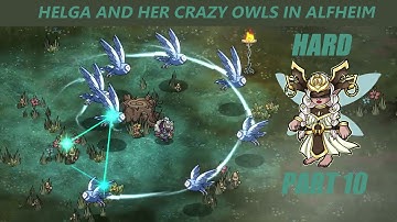 Nordic Ashes: Survivors of Ragnarok. Full walkthrough, no commentary. Helga in Alfheim. Hard Part 10