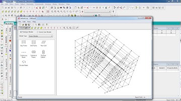STAAD Pro Tutorials - Draw a Frame by Structure Wizard ( Day 10 )
