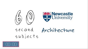 Architecture Degrees at Newcastle University - 60 Second Subject Guide