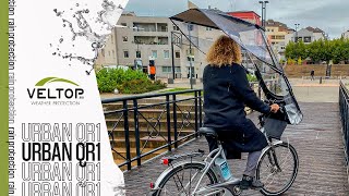 New rain and wind protection for bicycles and e-bikes | Veltop Urban QR1