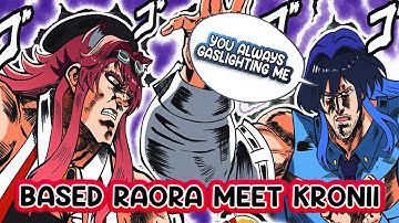 stream just started but Kronii and Raora already start arguing each other