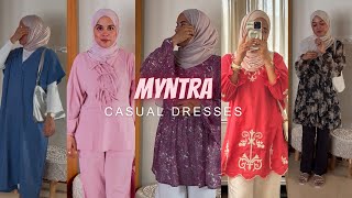 Casual Dresses Haul✨👌💯 || Modest Wears For College🤩😍 || Malayalam