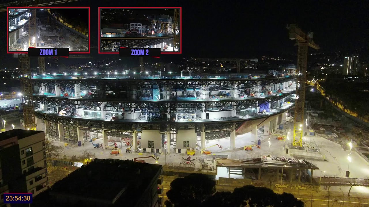 Emissió en directe 4K! 11/03/26 de Las Obras del Camp Nou!