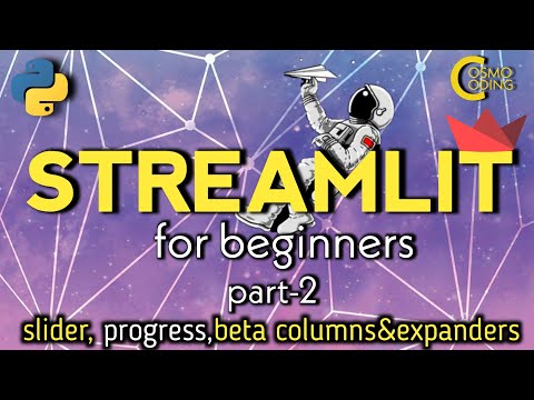 Streamlit Tutorial For
