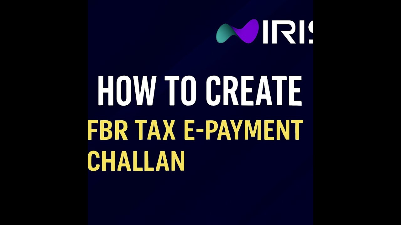 How to Create FBR Tax E-Payment Challan | Step-by-Step Guide
