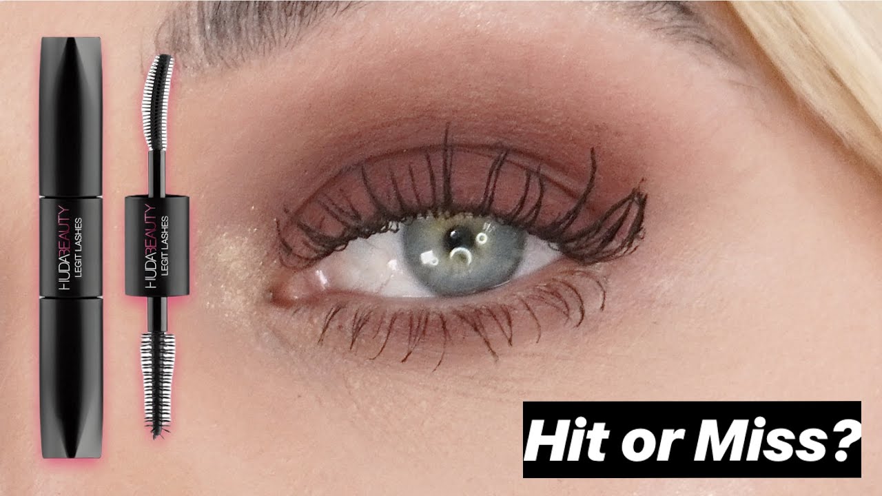 Huda Beauty Legit Lashes Mascara honest review/ wear test
