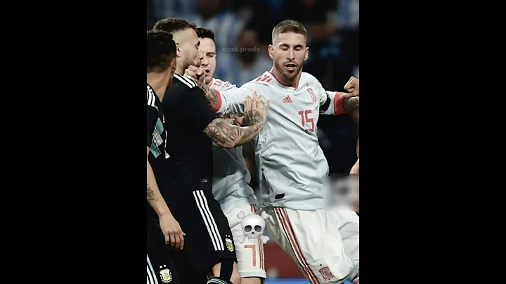 Ramos Fights For His Teammates☠️